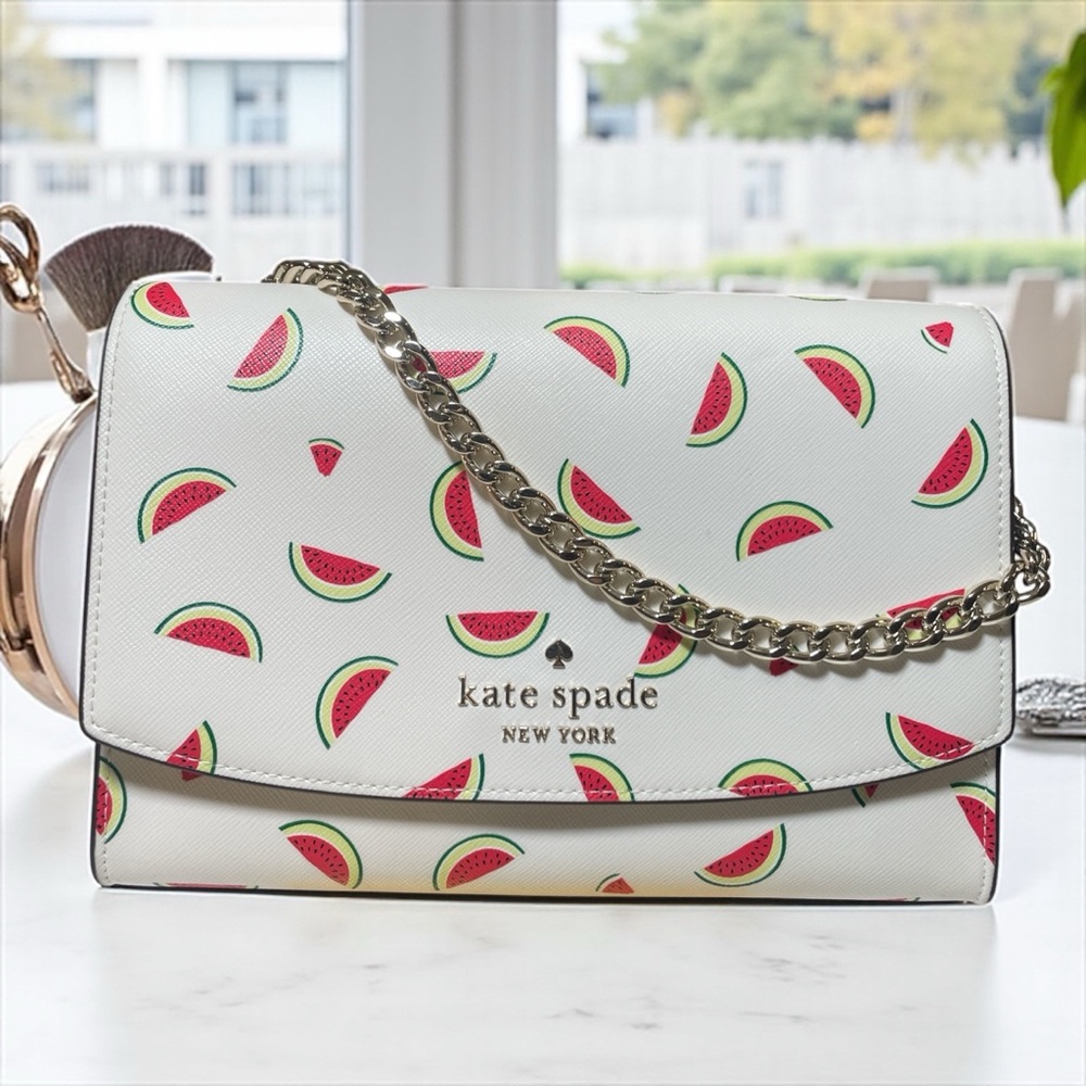 Kate Spade Carson Convertible Watermelon Party Crossbody NWT 🍉